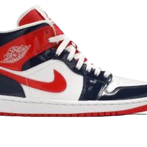Nike Women’s Air Jordan 1 Mid 'Champ Colors Size8, EUC